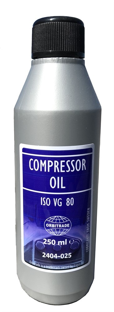 Kompressorolja ISO VG 80, flaska 250 ml (85108974)