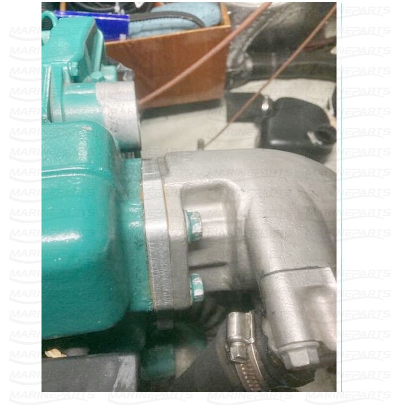 Avgasflänssats med uppgradering för Volvo Penta D2-50 & D2-55
