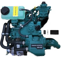 Ombyggnads adapter för Volvo penta D1-D2