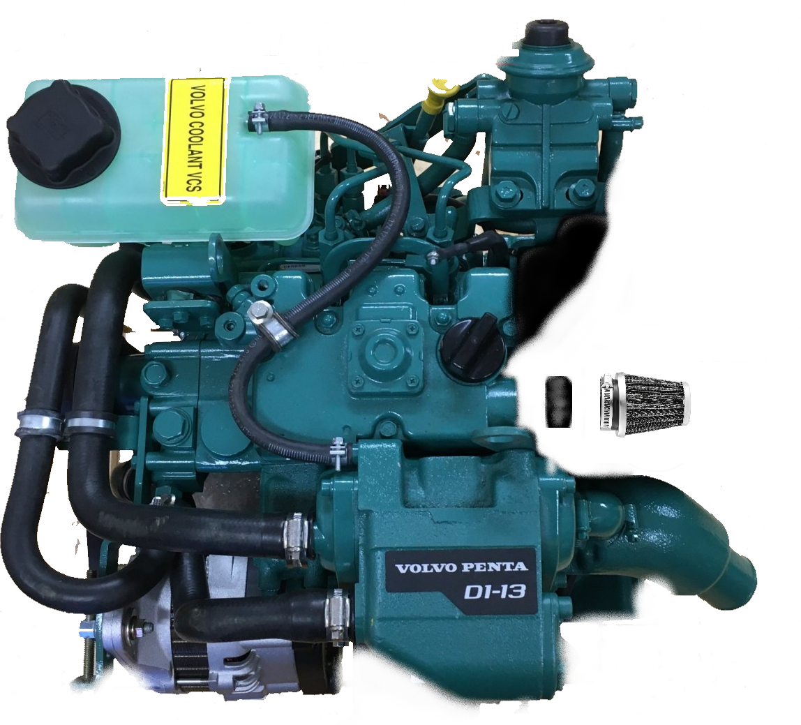 Ombyggnads adapter för Volvo penta D1-D2