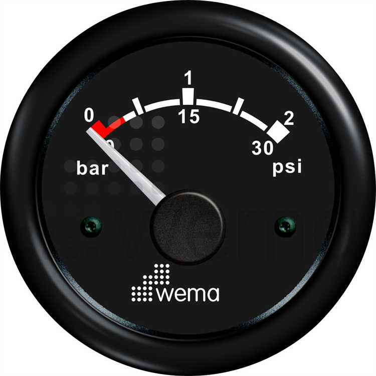 WEMA Turbotrycksmätare 2 bar
