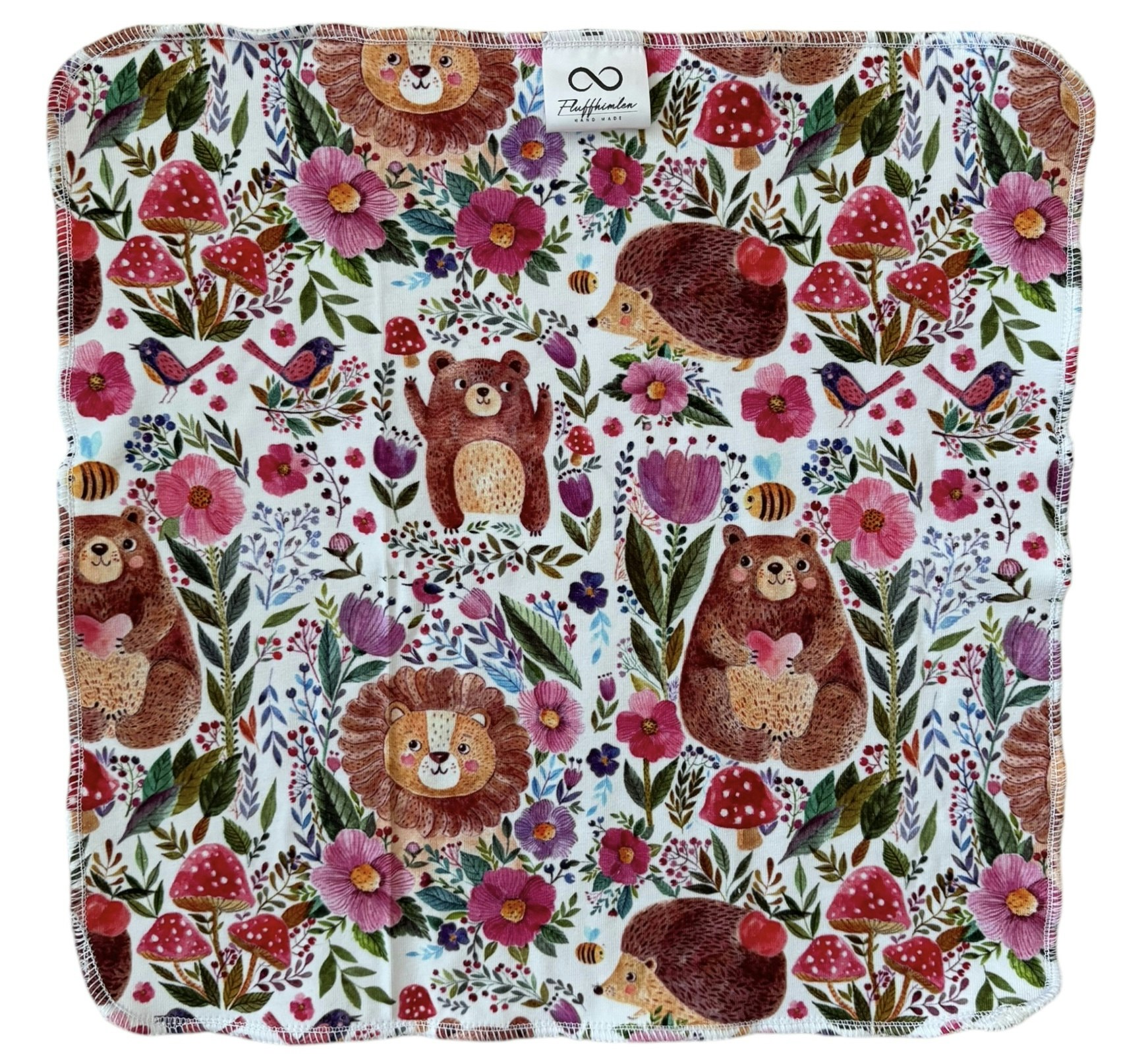 NYHET! Vikblöja newborn bambu och bomullstrikå 35x35 cm