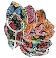 Interlabia pads olika mönster & material