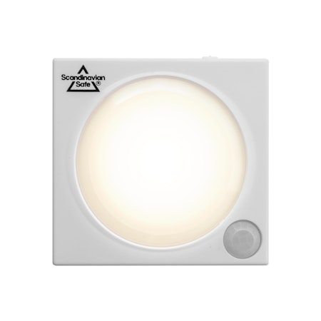 LED-lampa med ljus- och rörelsesensor