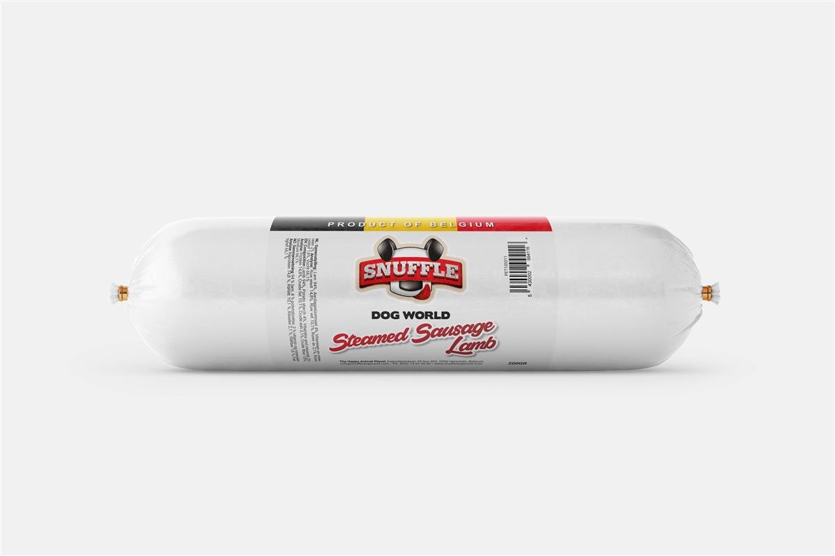Hundepølse Snuffle M/Lam 800g