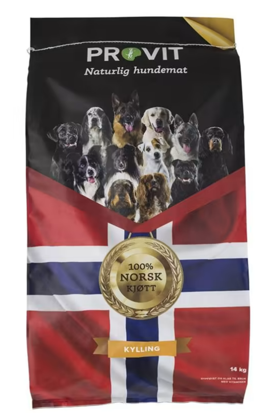 PROVIT Frossent Kylling m/vitamin 14 kg