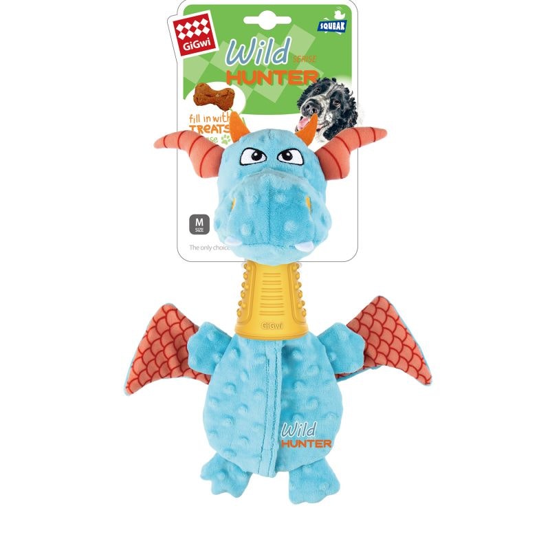 GiGwi Leke Dinosaur Flerfarget 36cm