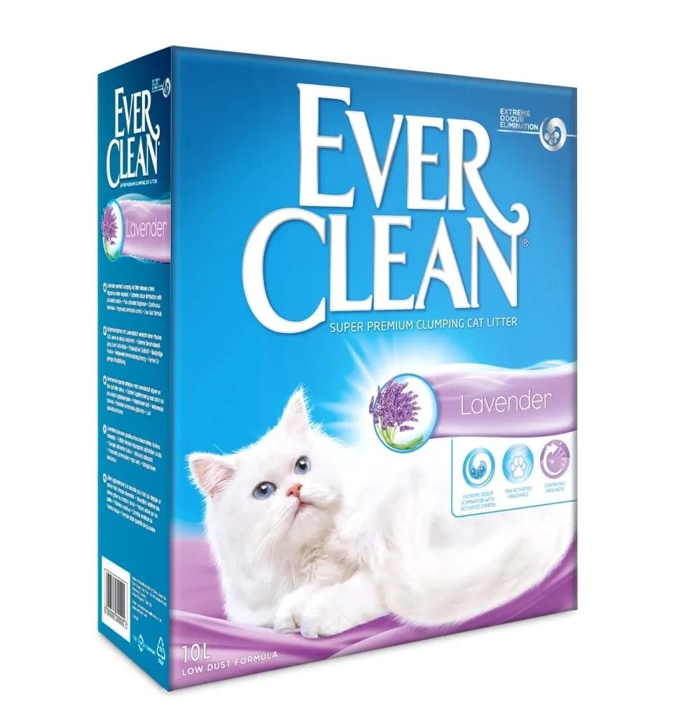 Kattesand Ever Clean Lavender 10L