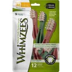 Whimzees Toothbrush Star M, 12 stk, 360 g