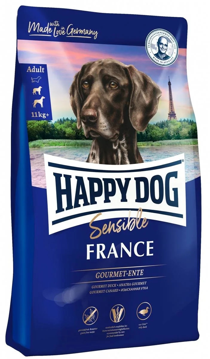 Happy Dog Supreme Sensitive France 12,5Kg M/And og Potet