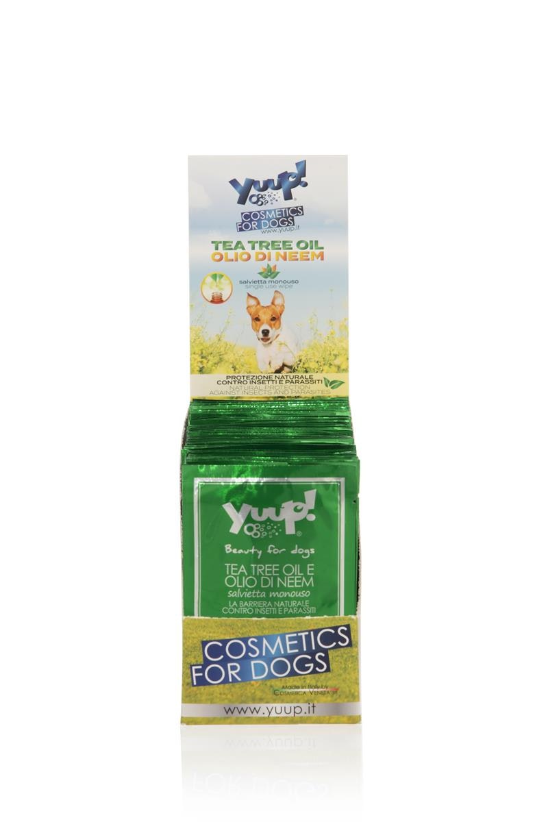YUUP! WHIPES - TEA TREE AND NEEM OIL 1 STK