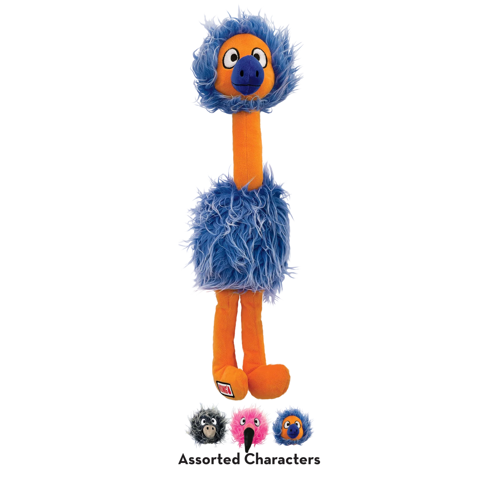 Hundeleke KONG Comfort Jumbo Birds XL Blå