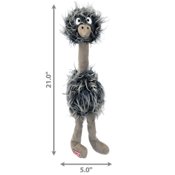 Hundeleke KONG Comfort Jumbo Birds XL Grå