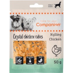 Companion Crystal mini chicken cubes for valp - NB! BEST FØR 31/12-24