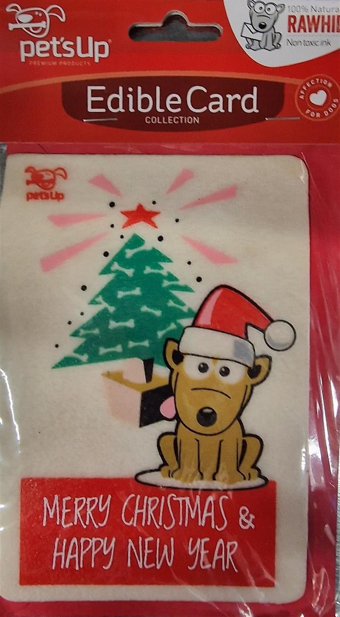 Pet`s Up Julekort spisbart
