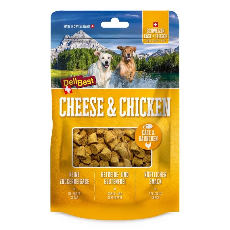 DeliBest Cheese & Chicken godbiter 100g - NB! BEST FØR 18/4-25