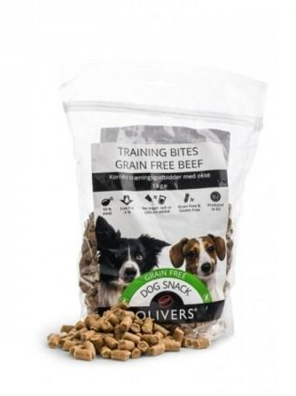 Olivers Grain Free Trainingbites Okse 1 kg