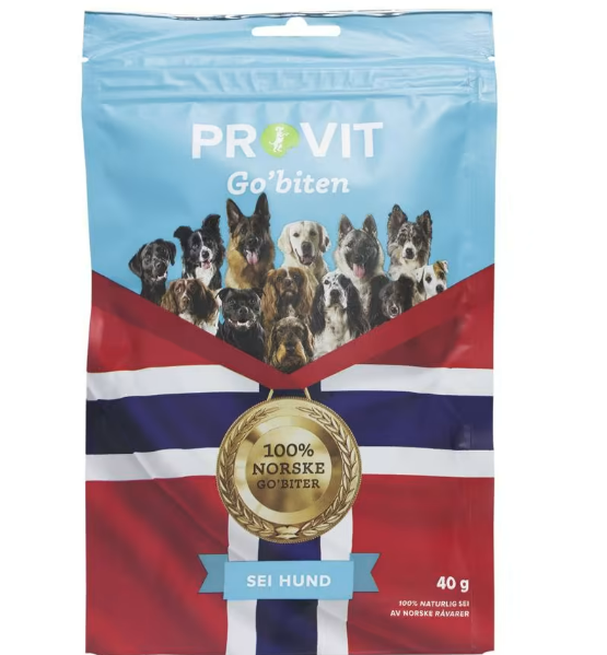 PROVIT Frysetørket Sei 40g Katt