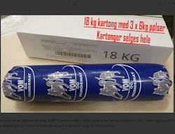 PUPPY fullfôr 18 kg kartong