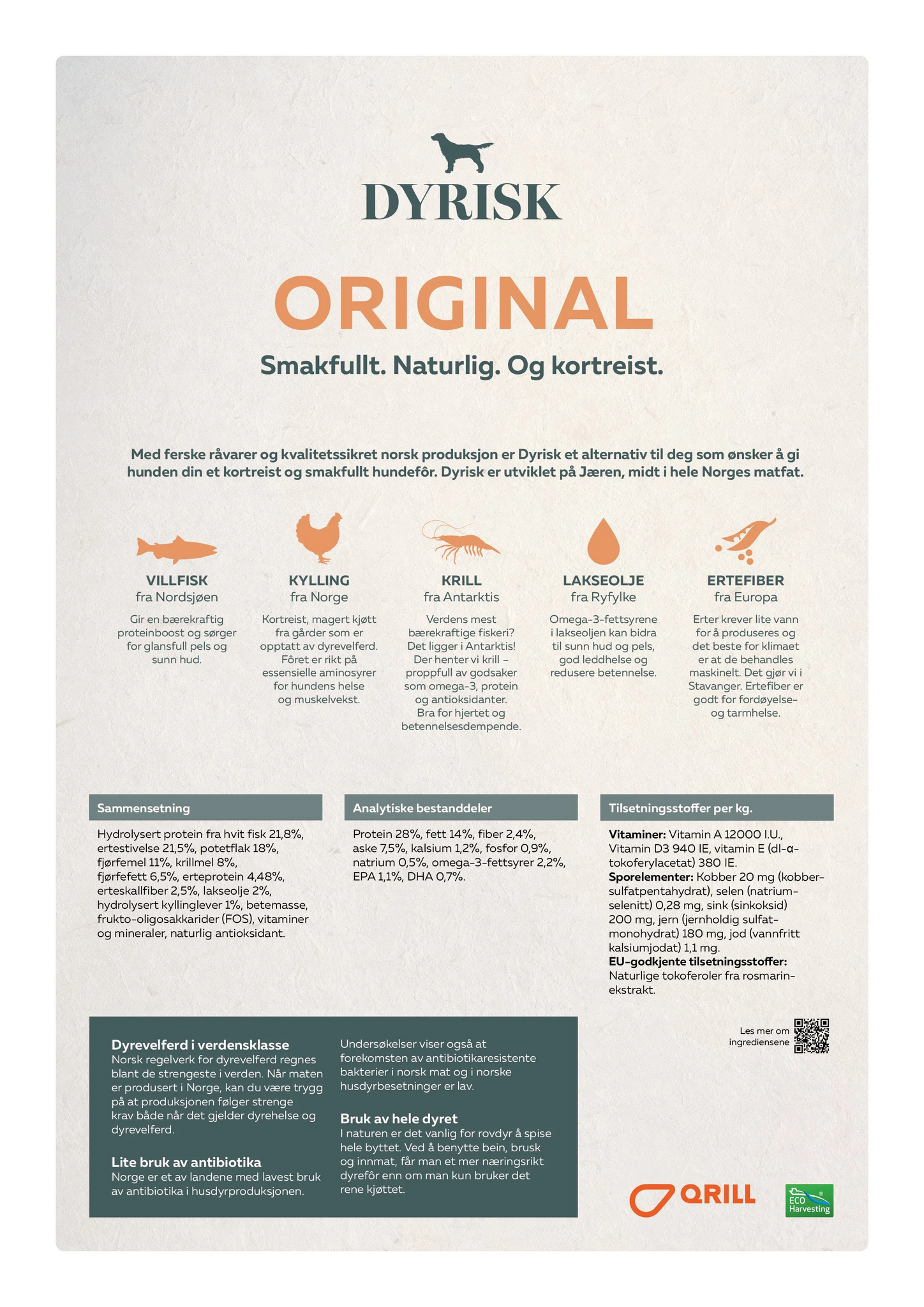 Dyrisk Voksen 2 kg