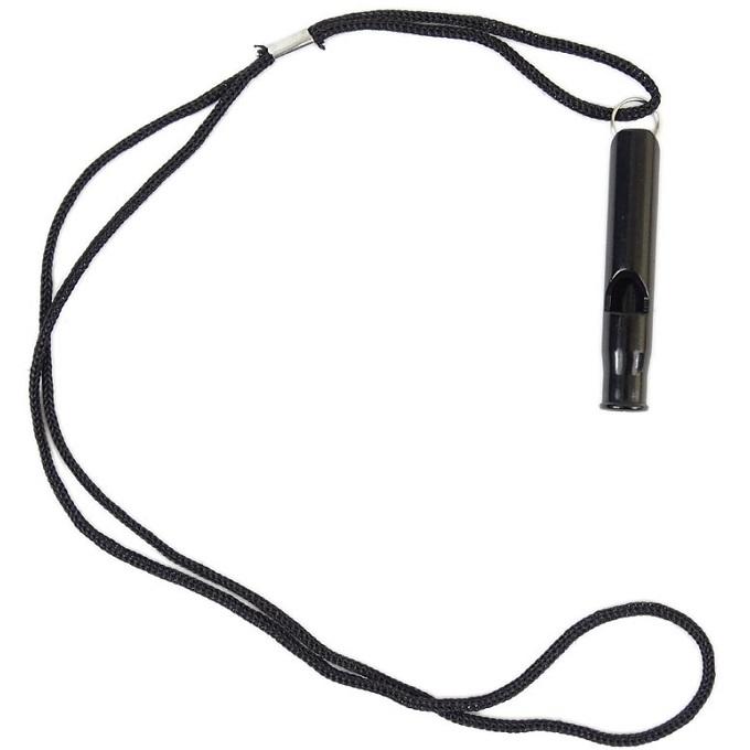 HELIKON-TEX Survival Whistle - Aluminum - Black