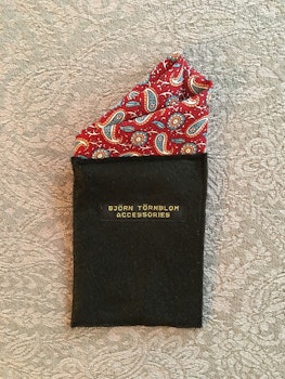 Pockie - Classic Red Paisley