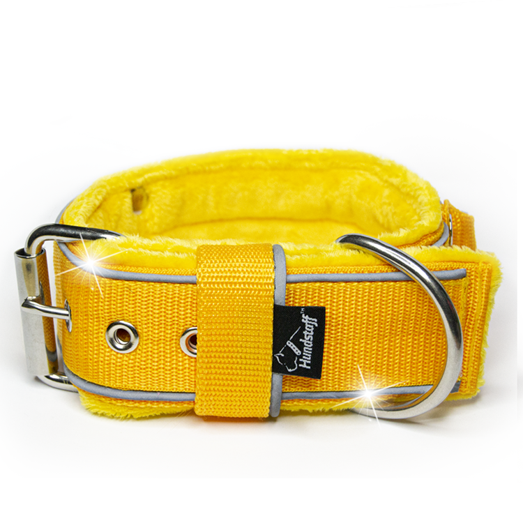 Grip Reflex Yellow - Gult halsband med reflex
