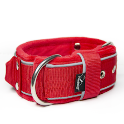 Grip Reflex Red - Red dog collar with reflex
