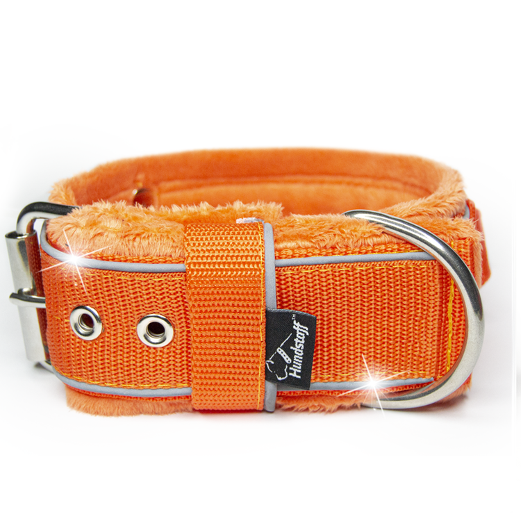 Grip Reflex Orange - Orange halsband med reflex