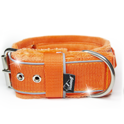 Grip Reflex Orange - Orange halsband med reflex