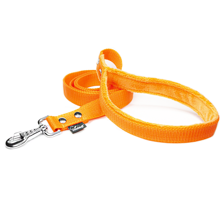 Orange Leash - with / without comfort handle
