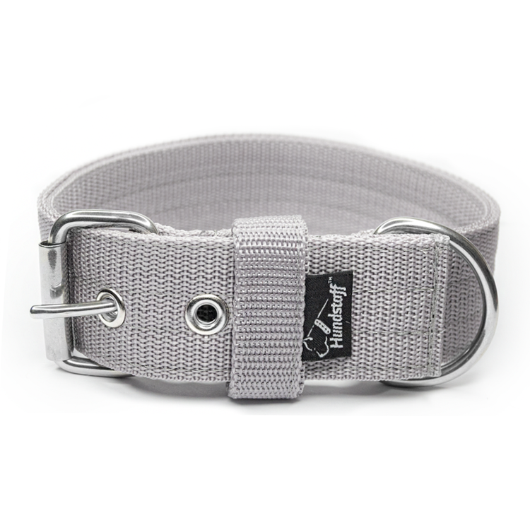 Active Grey brett grått hundhalsband - Hundstaff