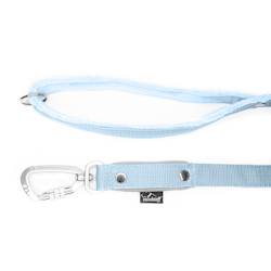Safe Leash Baby Blue - Koppel med reflex och twist & lock hake