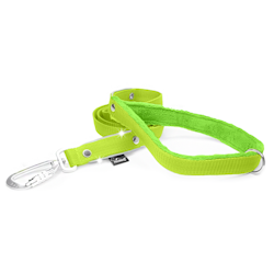Safe leash - Lime leash with reflex and twist & lock