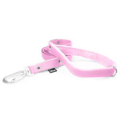 Safe Leash Baby Pink - Koppel med reflex och twist & lock hake