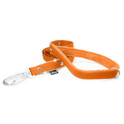 Safe leash - Orange leash with reflex and twist & lock