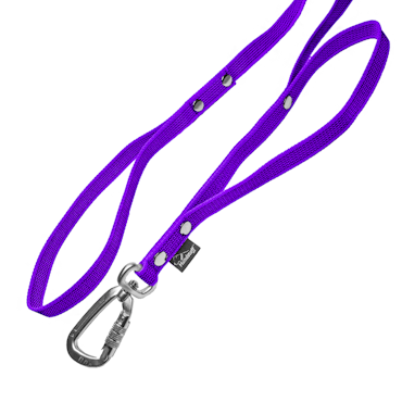 Antislip Guard Leash Purple - Starkt antiglid väktarkoppel