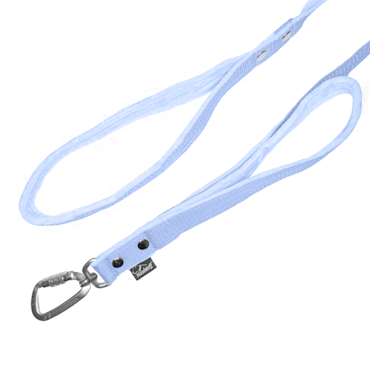 Guard Leash Baby Blue - Guard leash with extra handle