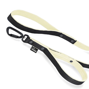 Guard Leash Black Edition Baby Yellow - Guard leash with extra handle
