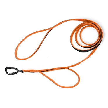 Guard Leash Black Edition Orange - Guard leash with extra handle