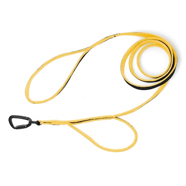 Guard Leash Black Edition Yellow - Guard leash with extra handle
