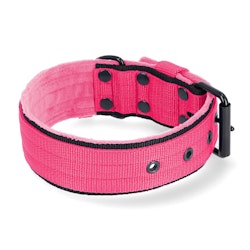 Active Komfort Black Edition Rosa - Brett slitstarkt halsband med spänne