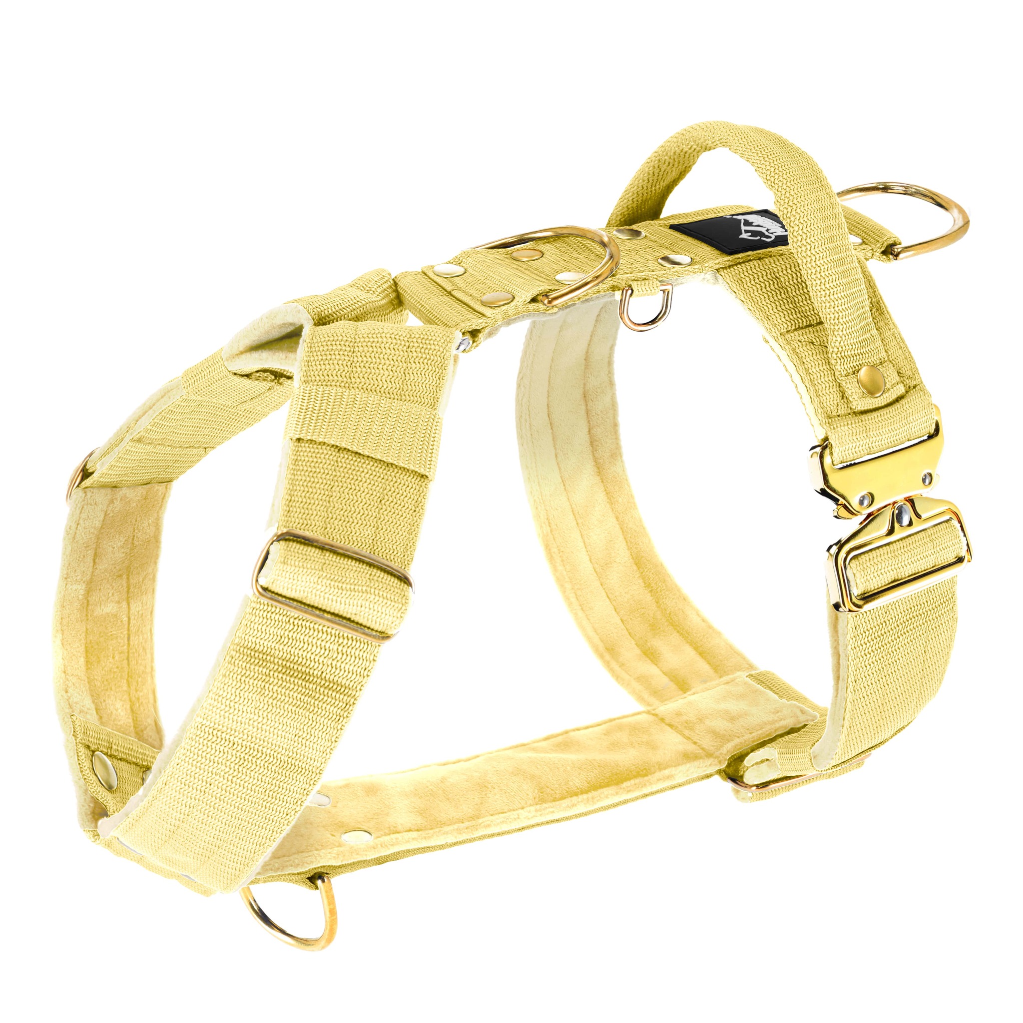 Easy Walk Extreme Gold Buckle Gold Yellow - Sele med snabbspänne