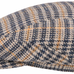 Wool Flat Cap Check [Stetson]