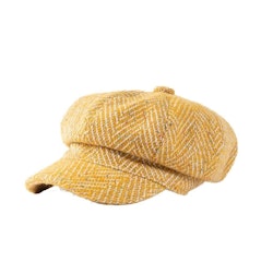 Heritage Traditions - Donegal fiskbens Baker Boy Cap Unisex - Gul Keps