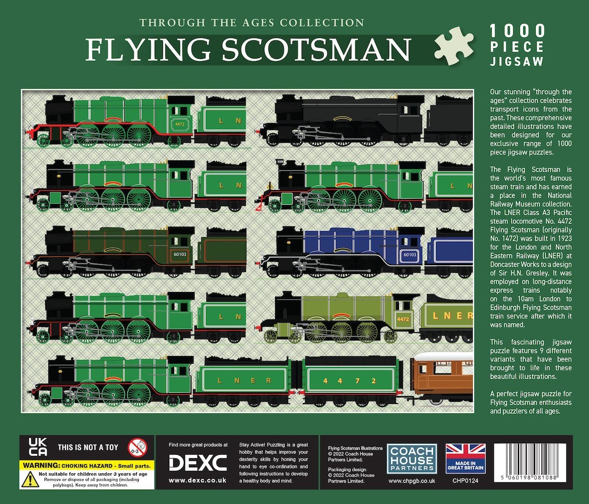 Flying Scotsman 1000 bit pussel