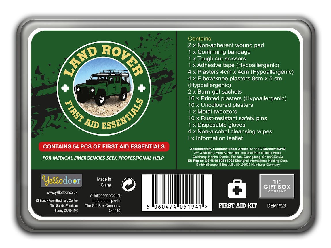 Land Rover First Aid Kit