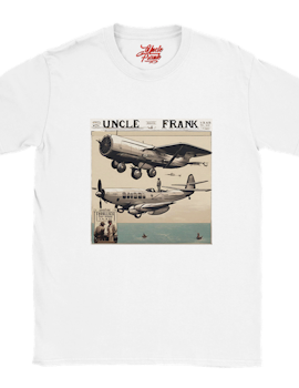 T-shirt "Flat Earth Airmail"