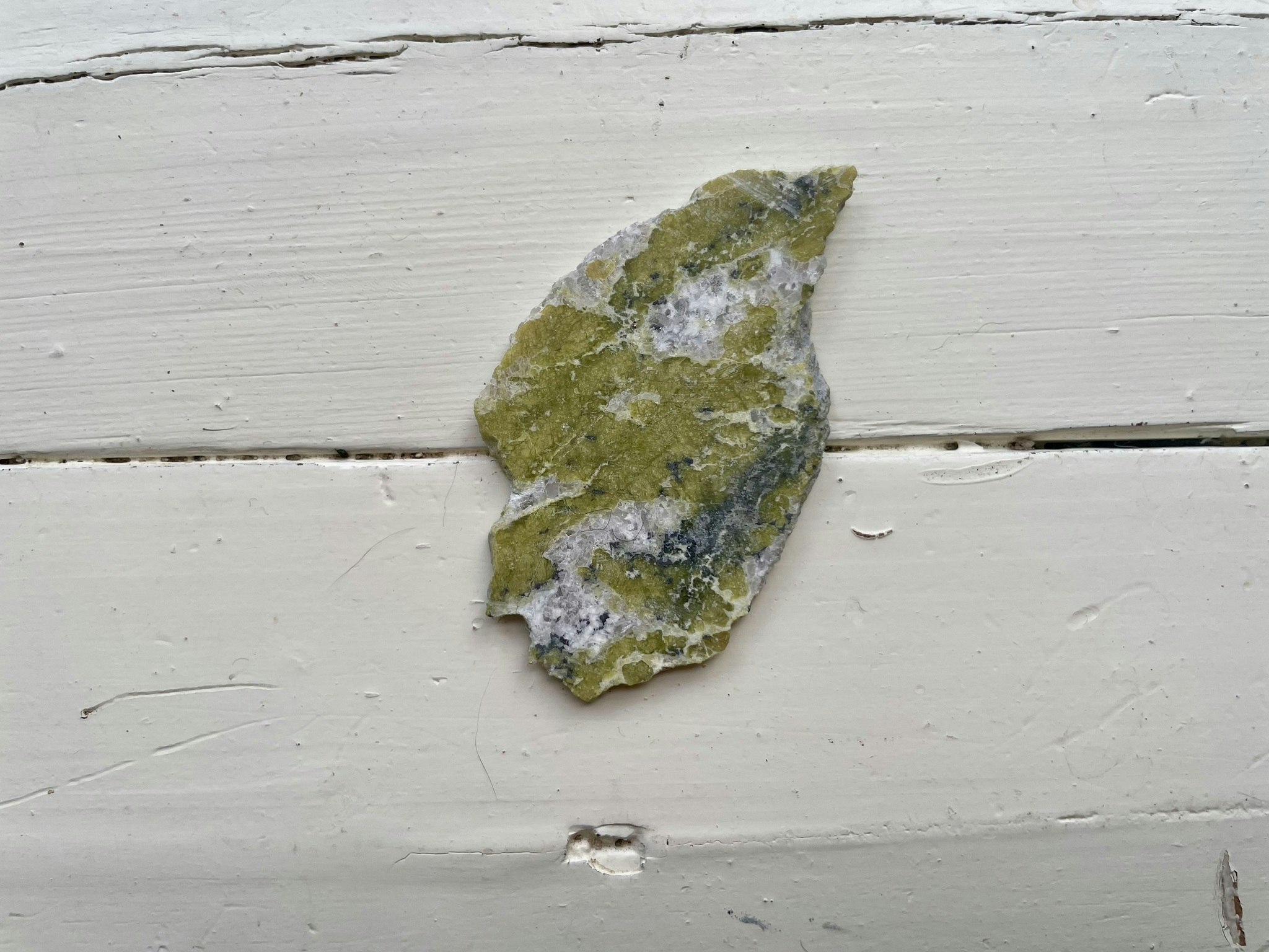 Grön serpentin