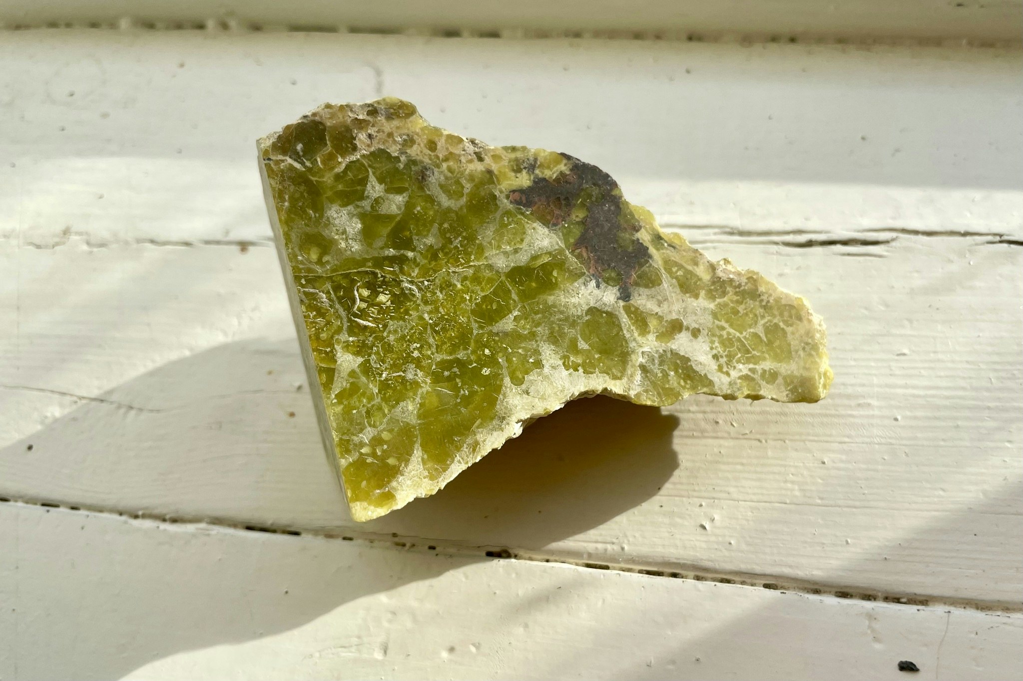 Grön serpentin
